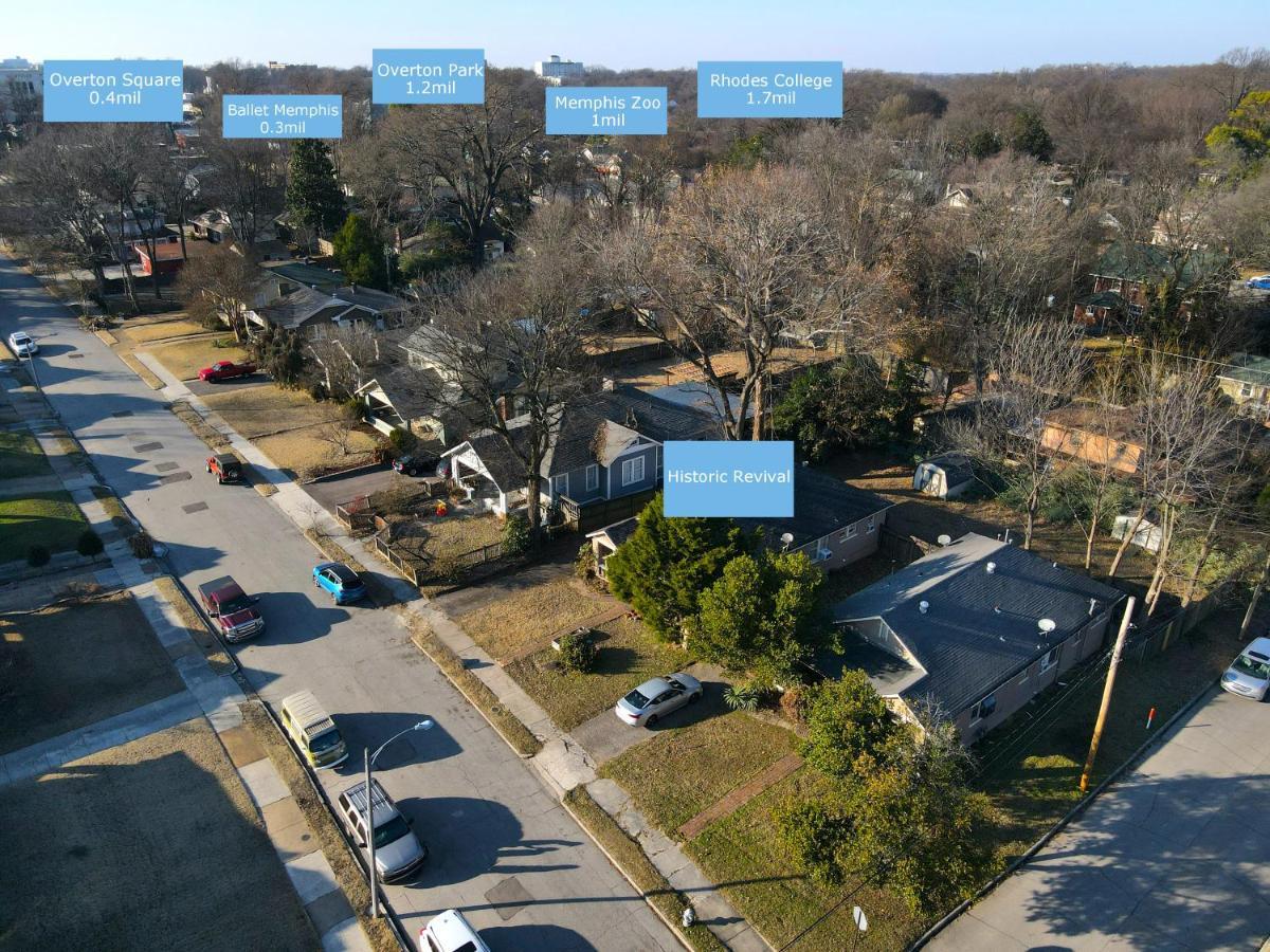 Historic Revival Midtown Memphis Duplex 64 Yes Pets Fast Wifi Free Parking Exterior foto